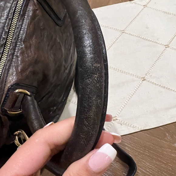 Givenchy Pandora Tumbled Sheepskin Sling - Picture 6 of 10